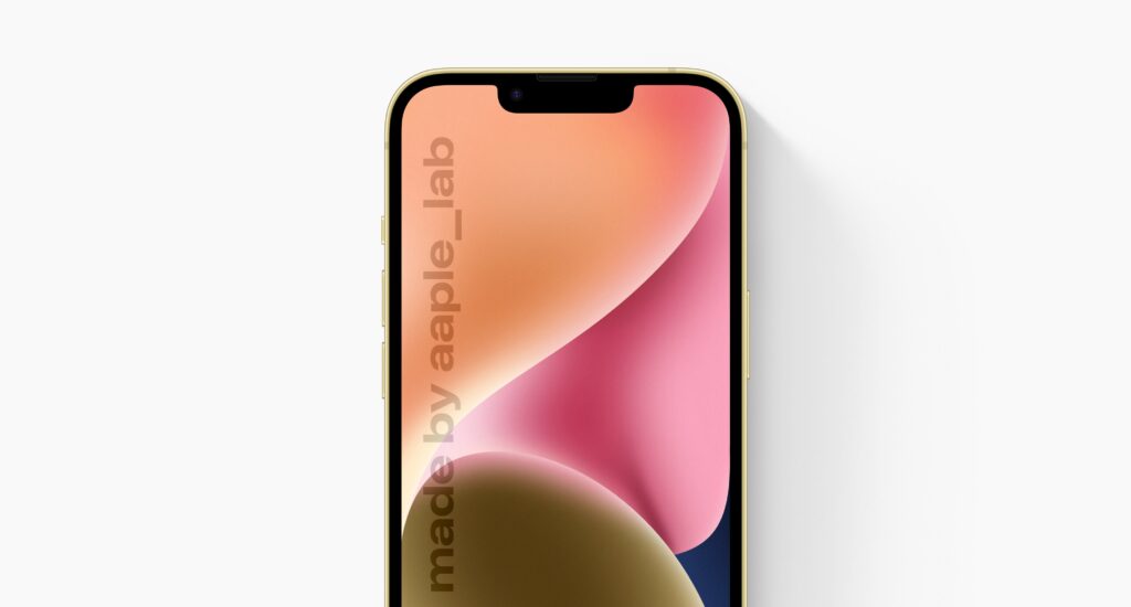 Apple 14 Yellow